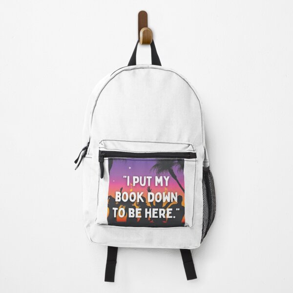 Item preview, "I put my book down to be here!" designed and sold by Twin2too.