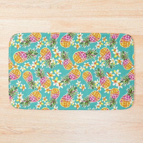 Item preview, Pineapple Floral Seamless Pattern designed and sold by bolimj.