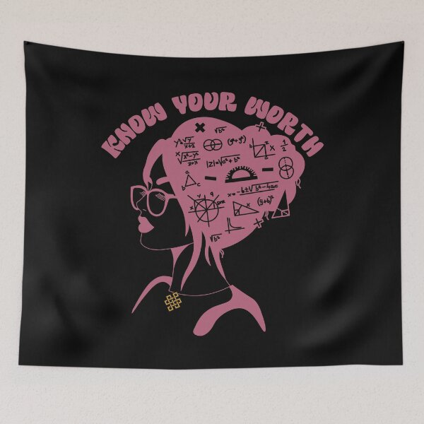 Item preview, KNOW YOUR WORTH- SAGFABULOUS designed and sold by SagFabulous.