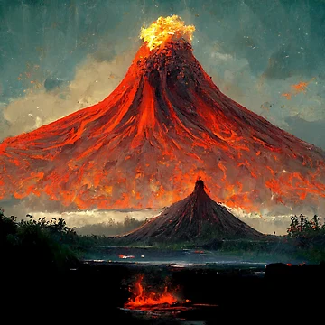 Imagen de la obra Volcanism de selfreference2