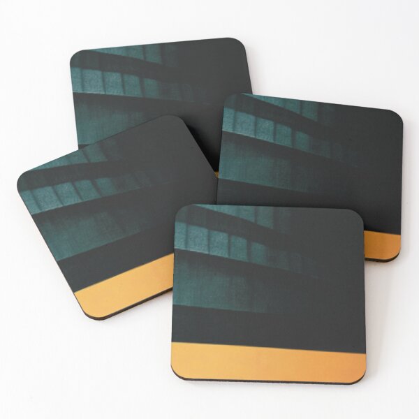 Item preview, Mid Century Modern abstract fade  block print designed and sold by Lolo-Design-s.