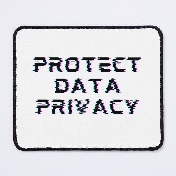 Item preview, Protect Data Privacy Glitch designed and sold by AllVibesWelcome.