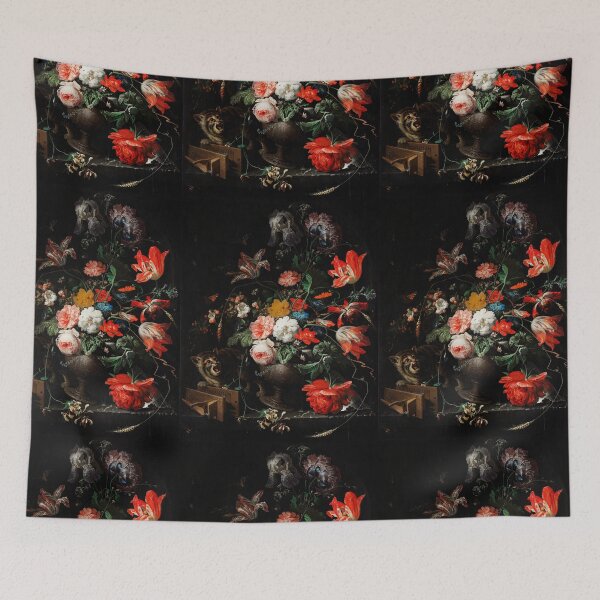 Item preview, The Overturned Bouquet by Abraham Mignon (1660-1679) designed and sold by spacealiens.