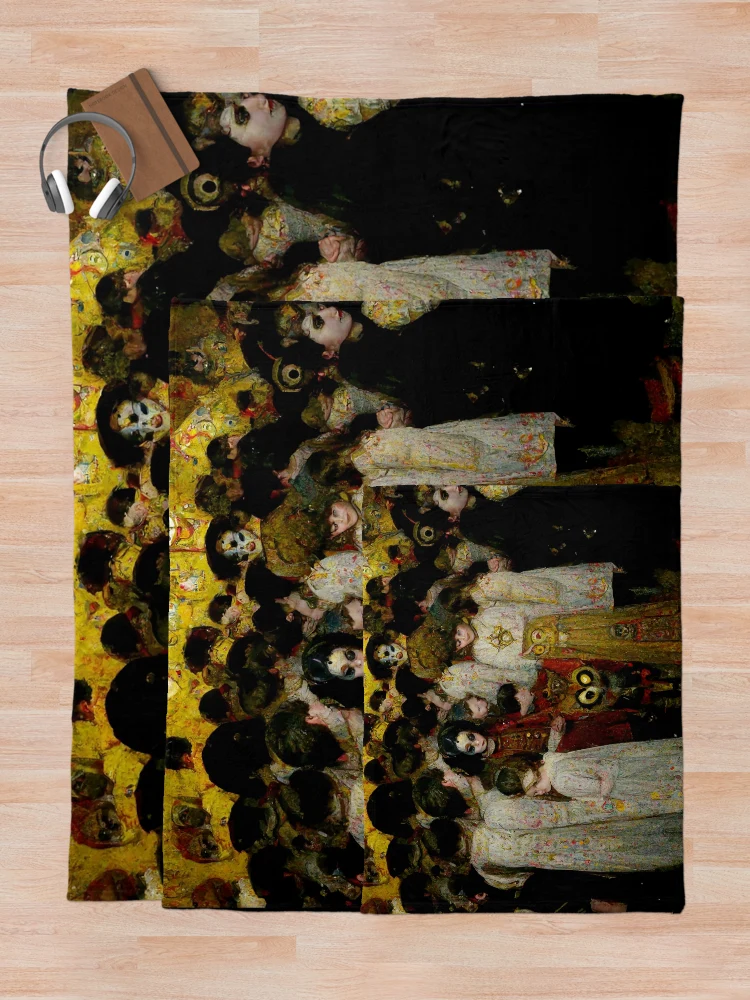 Thumbnail 5 of 6, Throw Blanket, A Secret Ritual 2 designed and sold by MysticAlgorithm.