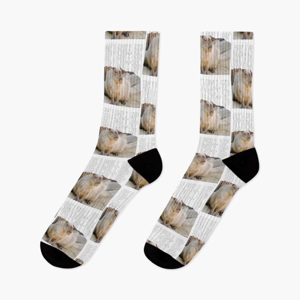 Item preview, Ok I Pull Up Capybara designed and sold by earth wings.