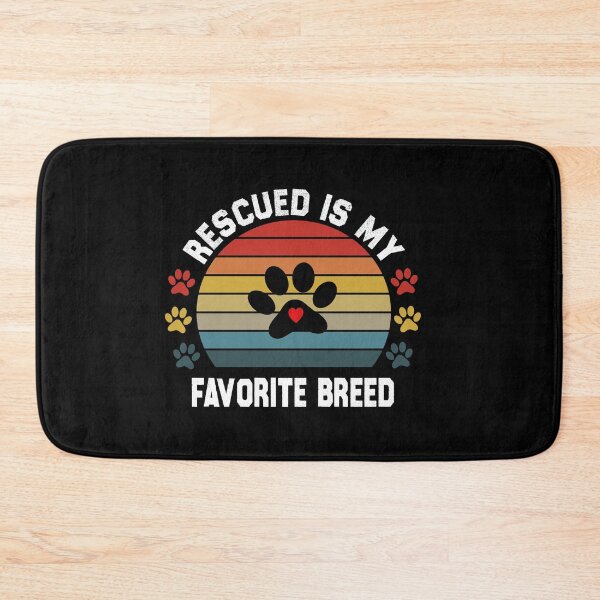 Item preview, rescued is my favorite breed designed and sold by Cute Shark.