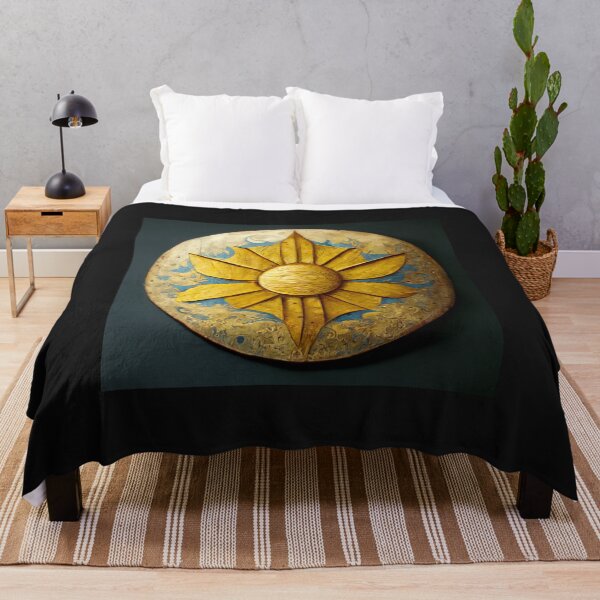 Item preview, Sunflower Shield designed and sold by selfreference2.