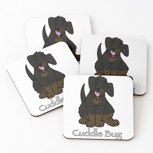 Item preview, Rottweiler Cuddle Bug! designed and sold by ceolsonart.