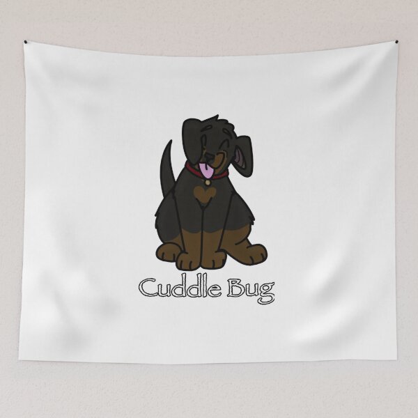 Item preview, Rottweiler Cuddle Bug! designed and sold by ceolsonart.