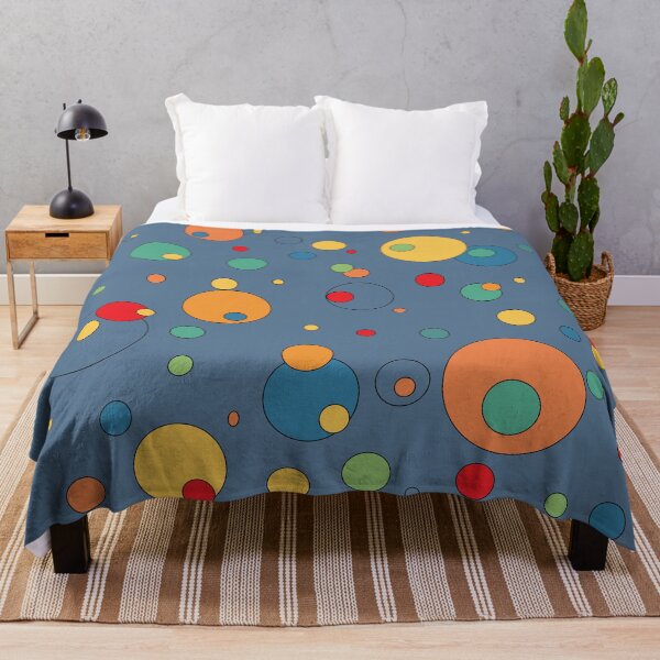 Item preview, Multi coloured cosmic bubbles retro cartoon orbs steele designed and sold by AngelDawnDesign.