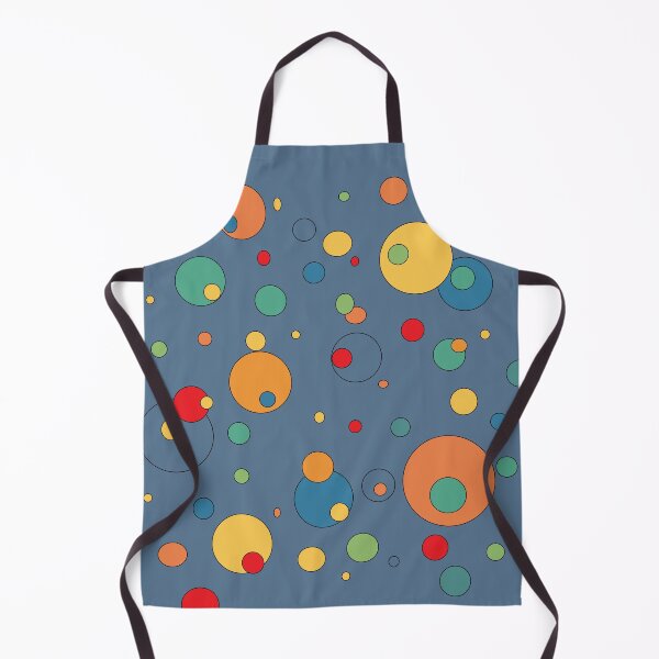 Item preview, Multi coloured cosmic bubbles retro cartoon orbs steele designed and sold by AngelDawnDesign.