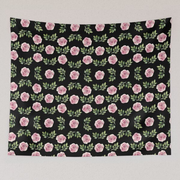 Item preview, Pink Roses Seamless Pattern designed and sold by Fairies Flower  Garden.