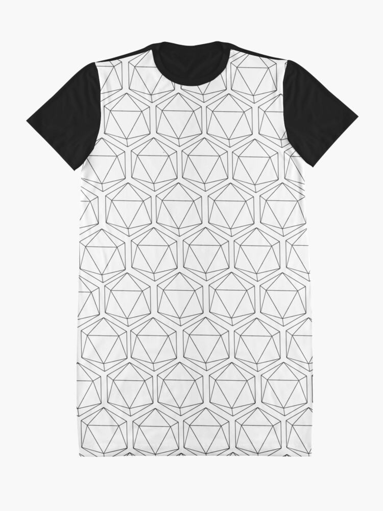 Alternate view of d20 Graphic T-Shirt Dress