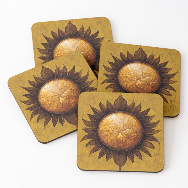 Item preview, Sunflower Shield designed and sold by selfreference2.