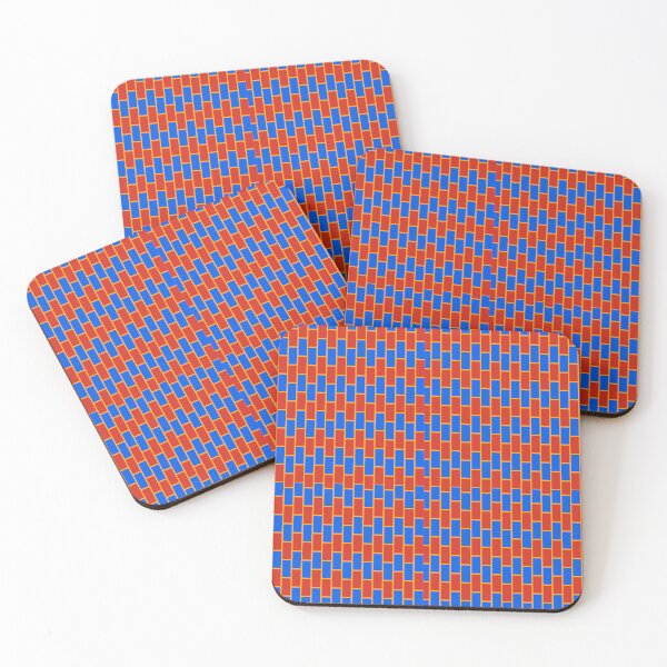 Item preview, Red and Blue Brick Wall designed and sold by TheCatmeow2000.