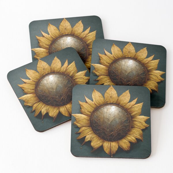 Item preview, Sunflower Shield designed and sold by selfreference2.