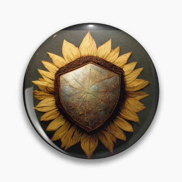 Item preview, Sunflower Shield designed and sold by selfreference2.