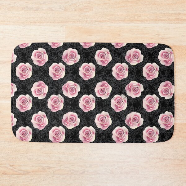 Item preview, Pink Roses Seamless Pattern designed and sold by Fairies Flower  Garden.