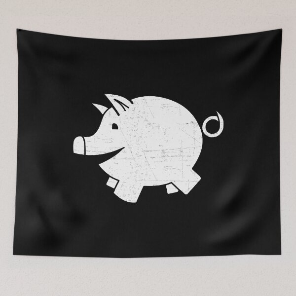 Item preview, Kriegsmarine U-boat U-672 - Happy Pig - Grunge Style  designed and sold by pzd501.