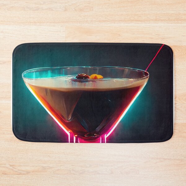 Item preview, Neon Aesthetic - Espresso Martini |  Cocktail |  Artwork | Illustration designed and sold by Designsssssssssssssssss.