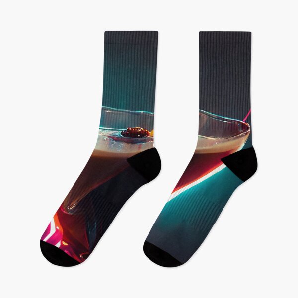 Item preview, Neon Aesthetic - Espresso Martini |  Cocktail |  Artwork | Illustration designed and sold by DadoDesigns.