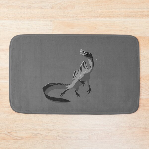 Item preview, Grayscale Spinosaurus designed and sold by thehatshop.