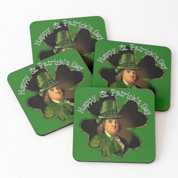 Item preview, St Patrick's Day Ben Franklin designed and sold by Gravityx9.