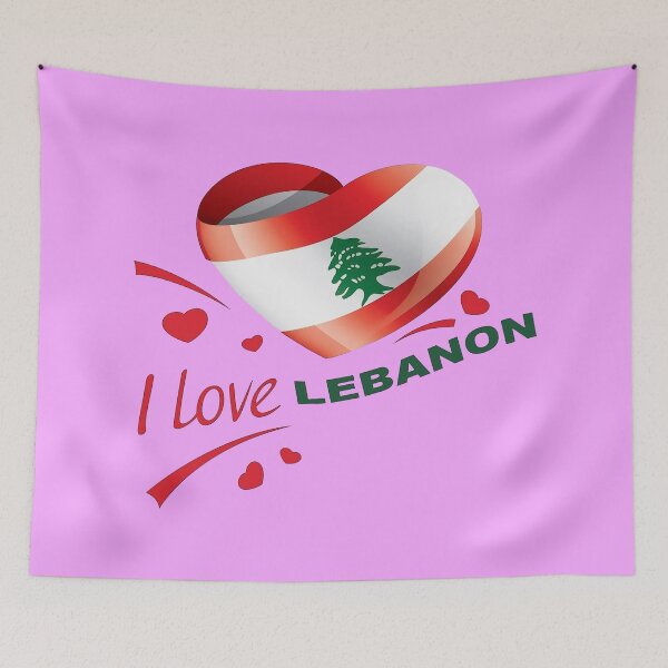 Aperçu de l'œuvre Liban لبنان créée et vendue par doniainart.