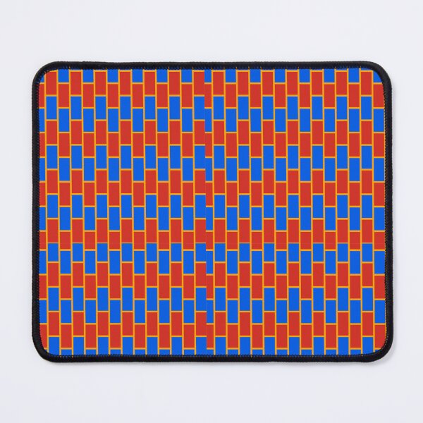 Item preview, Red and Blue Brick Wall designed and sold by TheCatmeow2000.