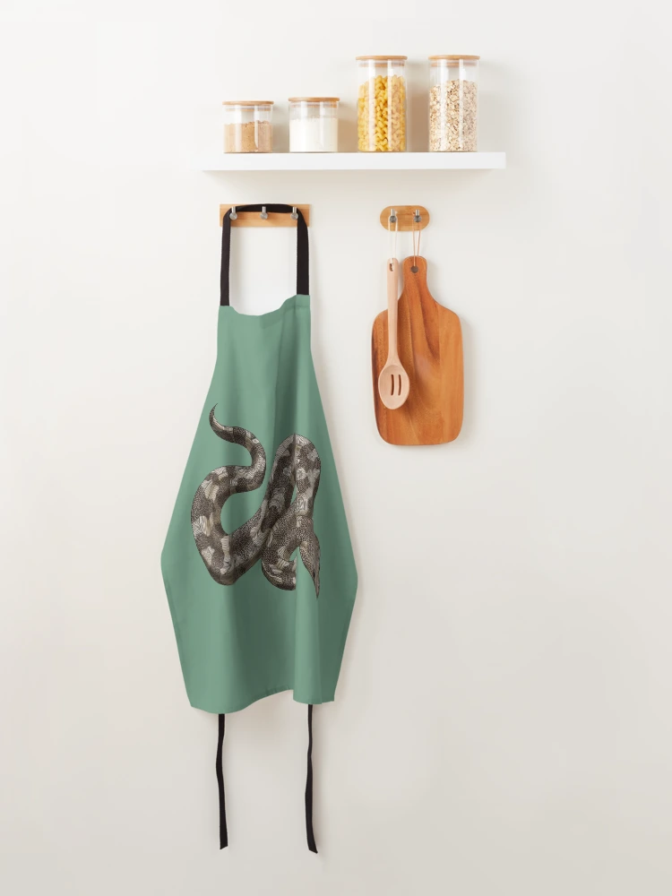 Thumbnail 4 of 6, Apron, Snake - Ball Python designed and sold by MagicMama.