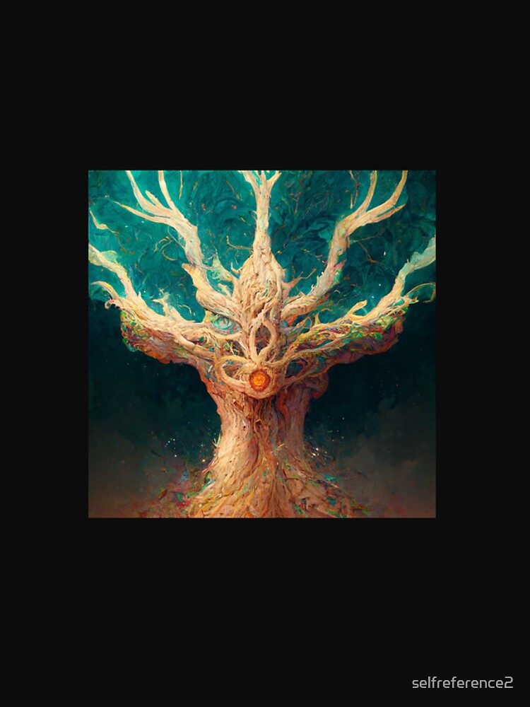 Imagen 4 de 4, Funda de iPhone con la obra Neural Yggdrasil, diseñada y vendida por selfreference2.