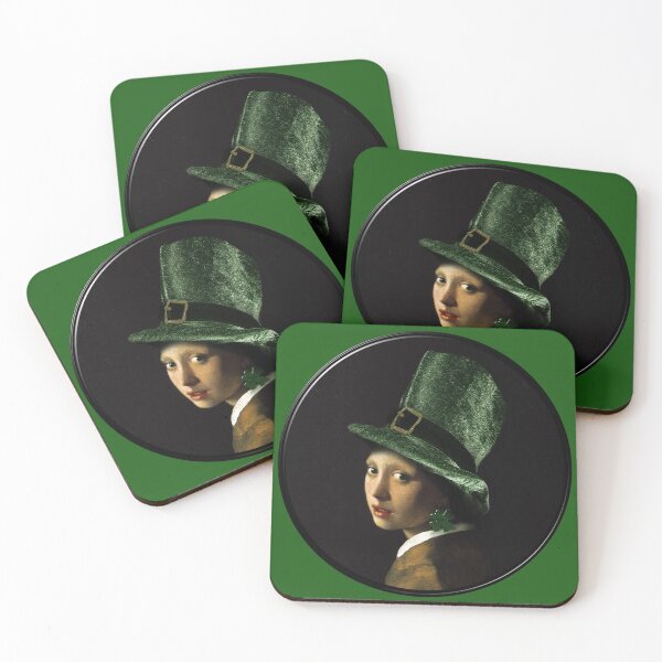 Item preview, The Girl With the Clover Earring designed and sold by Gravityx9.