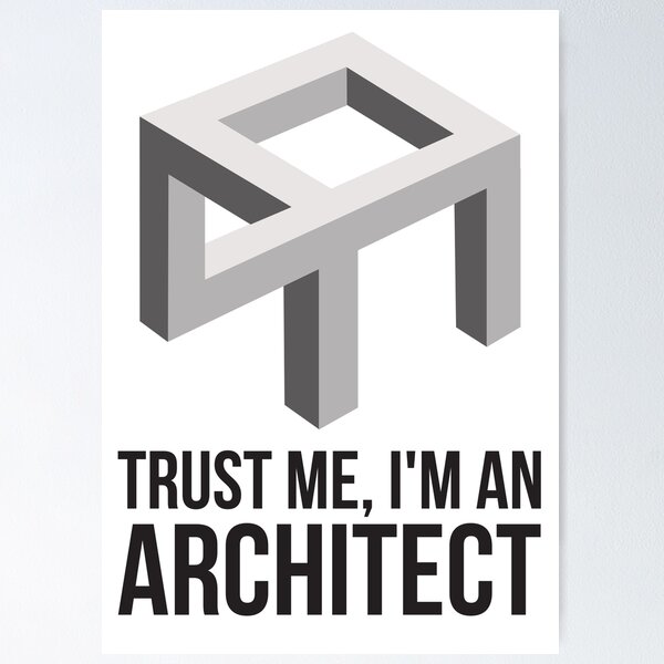 Item preview, Trust me I'm an Architect designed and sold by knappidesign.