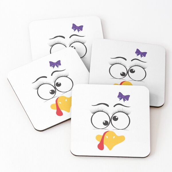 Item preview, Funny Turkey Girl Face Purple Bow Funny Thanksgiving designed and sold by hamoodeh2022.
