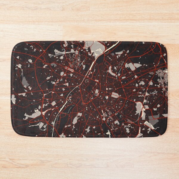 Item preview, Brussels City Map of Belgium - Vector designed and sold by deMAP.