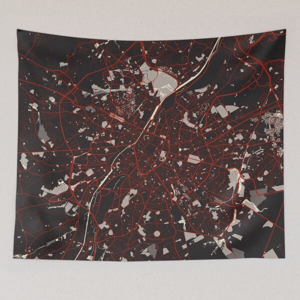 Item preview, Brussels City Map of Belgium - Vector designed and sold by deMAP.