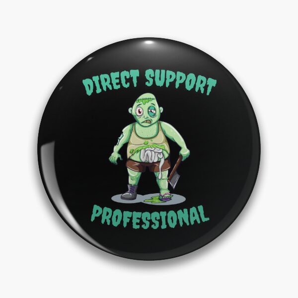 Item preview, DSP | Direct Support Professional | Direct Support Staff | DSP Life | Registered Nurse | Whats your super power | Funny Halloween Zombie | Cute Halloween Zombie | Bald Axe Green Zombie Green Shirt designed and sold by Rex Wyld.