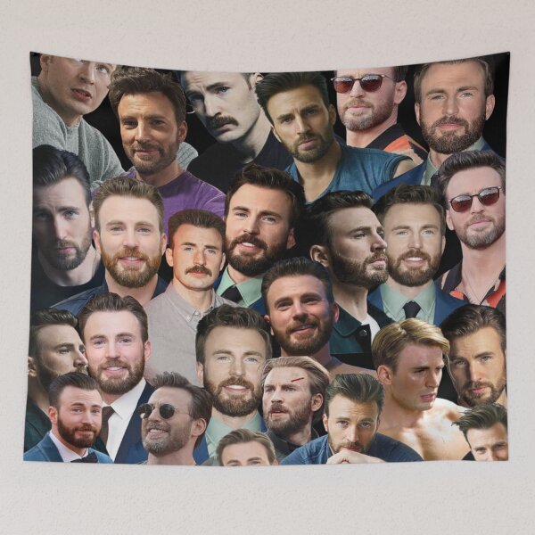 Item preview, chris evans photo collage designed and sold by T-shirtakStore.