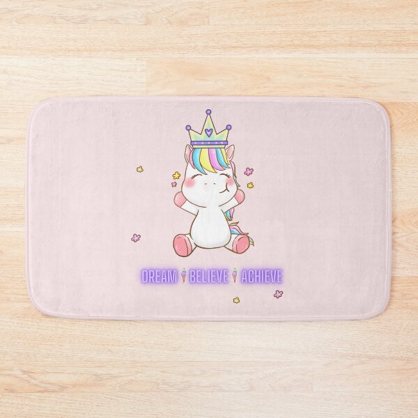 Item preview, Dream Believe Achieve Unicorn designed and sold by Sarahi50.