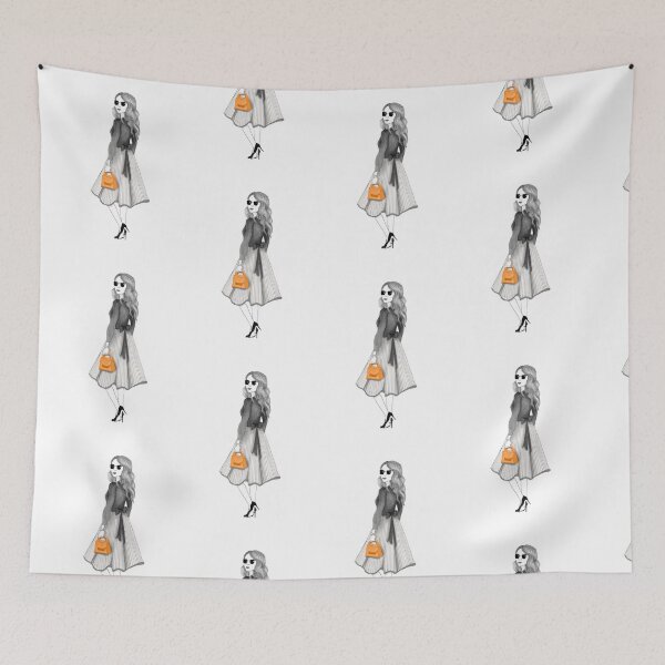 Item preview, Statement Orange designed and sold by Blooming Wild.