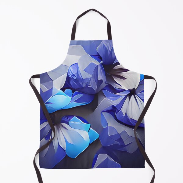 Artikelvorschau, Blaue Blütenblätter entworfen und verkauft von AbstractlyArt.