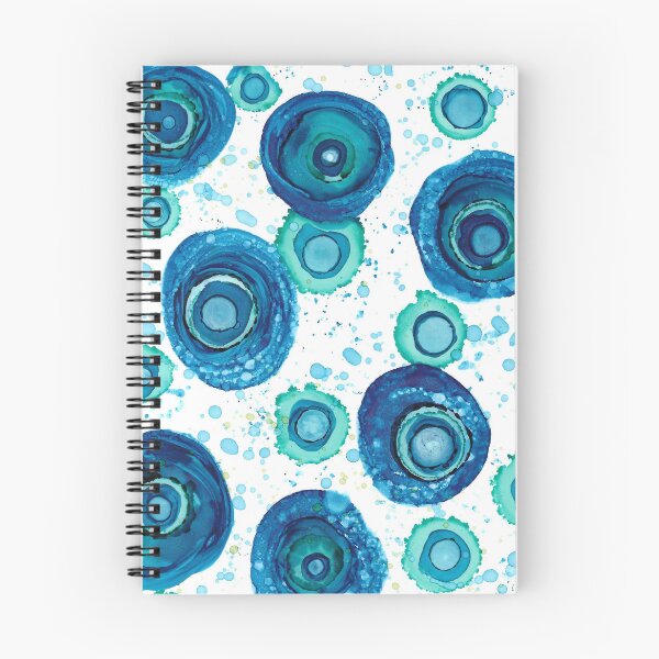 Item preview, Ocean pools and splats with ink designed and sold by NotFallingApART.