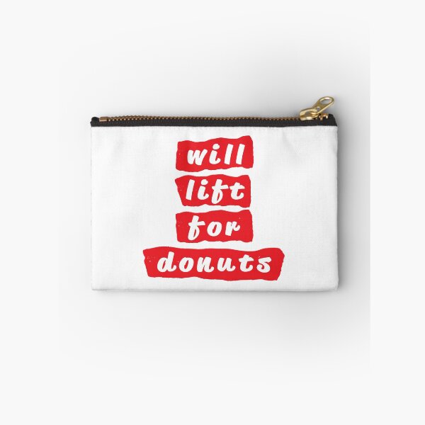 Item preview, Will Lift For Donuts - Red - Gym Motivation designed and sold by strongershirts.