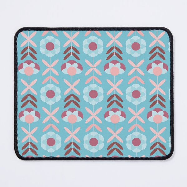 Item preview, Blomma, Retro Flower Pattern in Retro Color Style designed and sold by BesanoStyle.