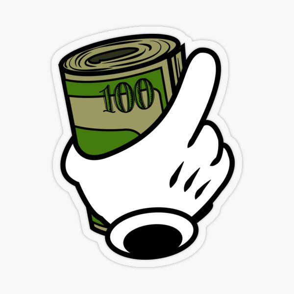 "I MAKE MONEY MOVES" Sticker by BlackHerb Redbubble