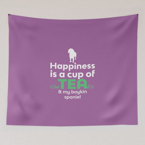Item preview, Happiness Is Tea & My Boykin Spaniel  designed and sold by AlwaysAwesome.