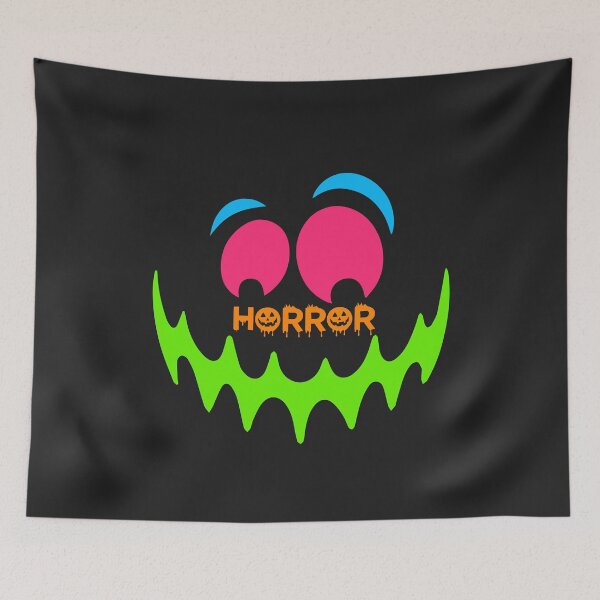 Item preview, Smiling horror face designed and sold by cutenevil.