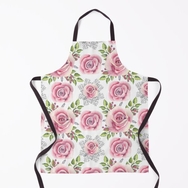 Item preview, Pink Roses Seamless Pattern designed and sold by Fairies Flower Garden.