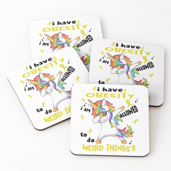 Item preview, Obesity Awareness Funny I have Obesity i'm allowed to do Weird Things! designed and sold by JanetShop809.