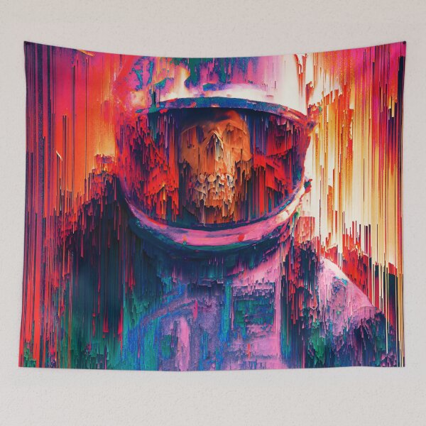 Item preview, Astro - Glitch Art designed and sold by Felipe Hottgen Espinosa.